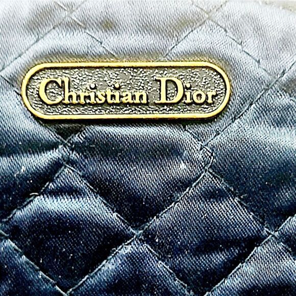 Christian Dioe Canvas Cosmetic Bag - Picture 2 of 5